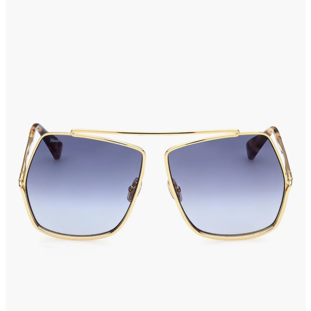 Max Mara 64mm Gradient Geometric Sunglasses